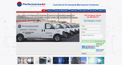 Desktop Screenshot of performanceairservice.com